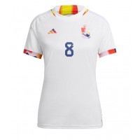 Belgien Youri Tielemans #8 Fußballbekleidung Auswärtstrikot Damen WM 2022 Kurzarm